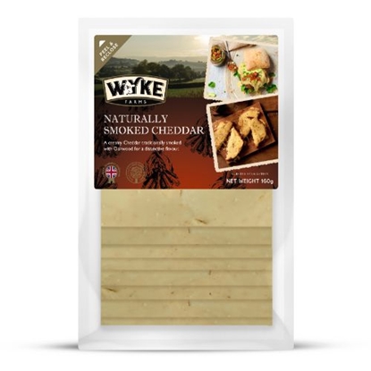 Picture of WYKE SMOKED CHED SLICE 160G